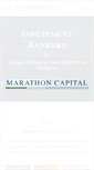 Mobile Screenshot of marathon-cap.com