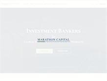 Tablet Screenshot of marathon-cap.com